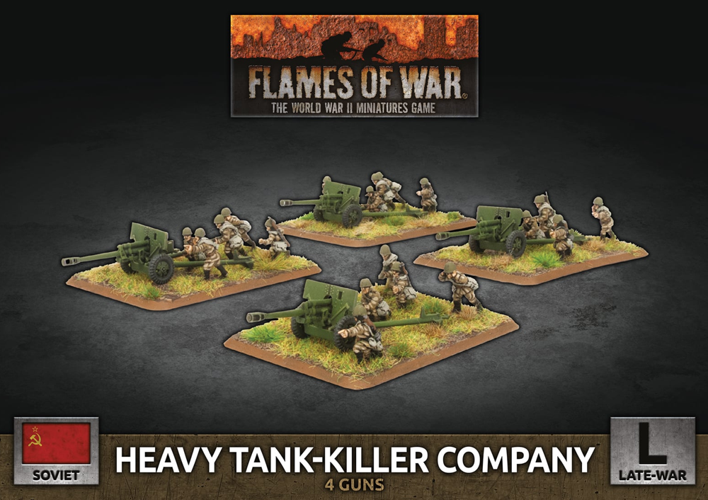 Flames of War: Soviet - Heavy Tank-Killer Company