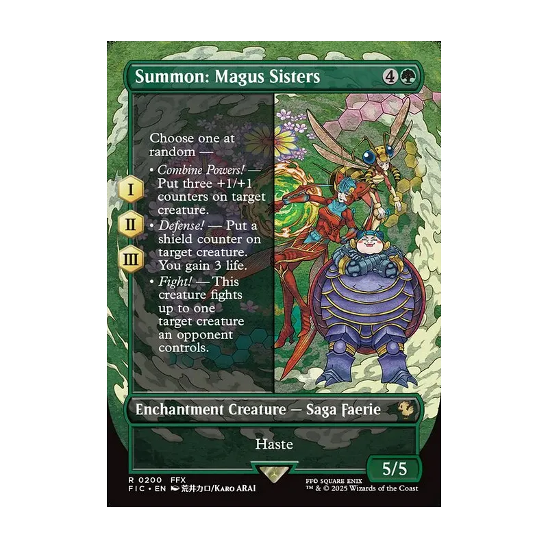 Summon: Magus Sisters | Final Fantasy Commander MTG