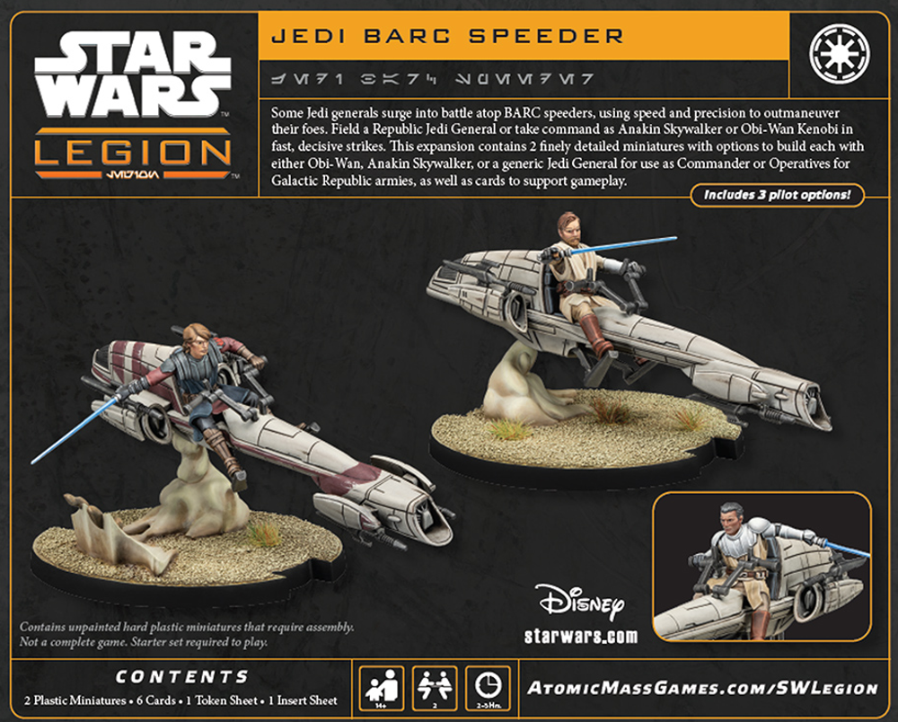 Star Wars: Legion - Jedi BARC Speeder (Preorder)