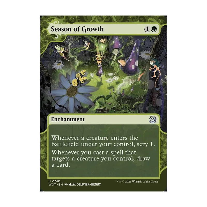 Season of Growth - Wilds of Eldraine: Enchanting Tales (Near Mint)