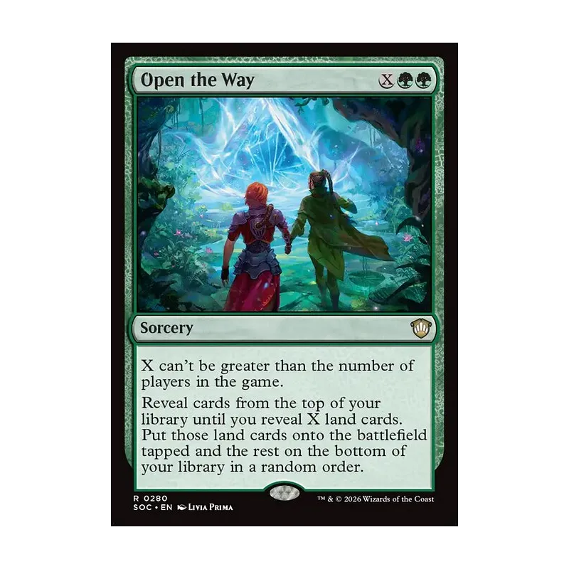 Open the Way - Secrets of Strixhaven Commander (Near Mint)