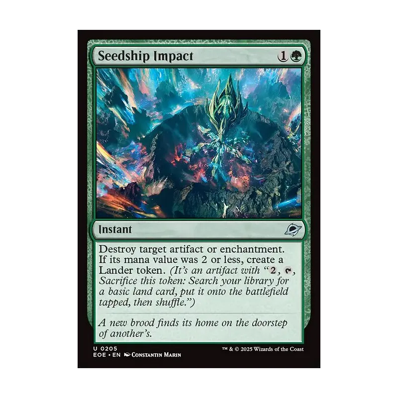 Seedship Impact - Edge of Eternities (Near Mint)