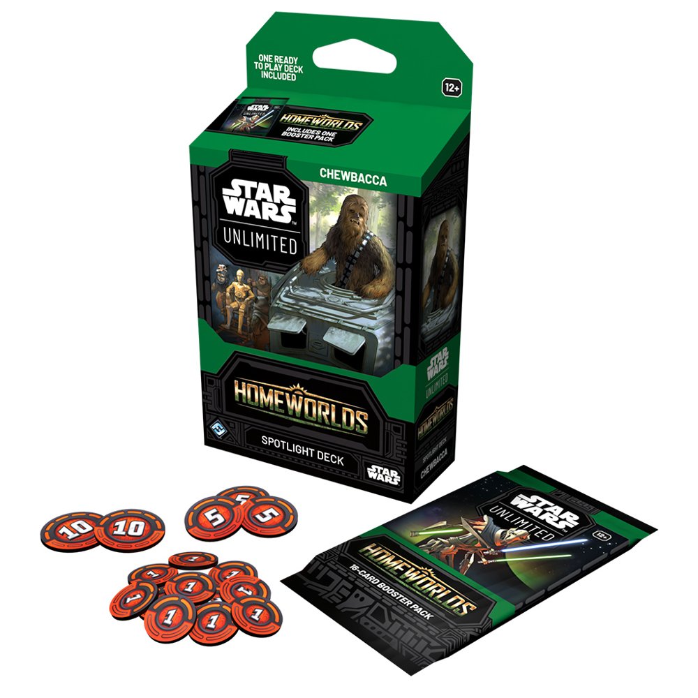 Star Wars Unlimited TCG: Homeworlds - Spotlight Deck - Chewbacca (Preorder)