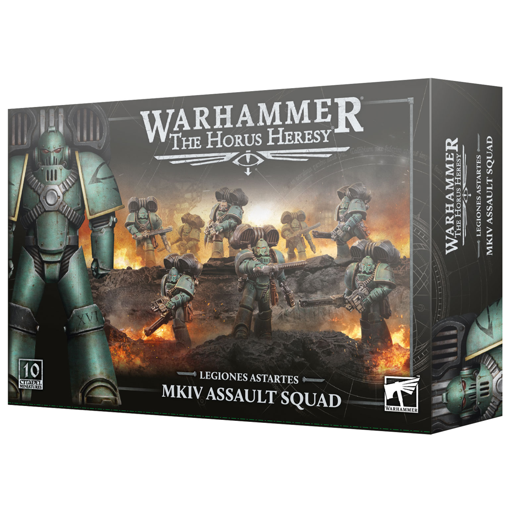 Warhammer Horus Heresy: Legiones Astartes - MKIV Assault Squad (Preorder)
