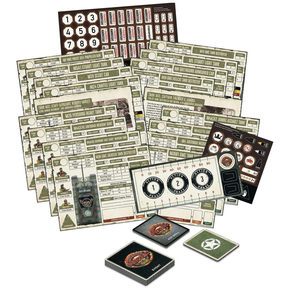 Achtung Panzer! US Card Bundle (Last Chance)