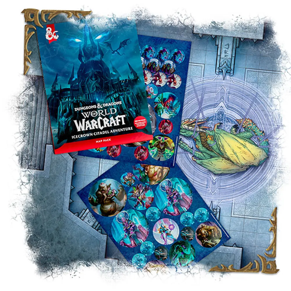 D&D 5E RPG: World of Warcraft Map Pack (Preorder)