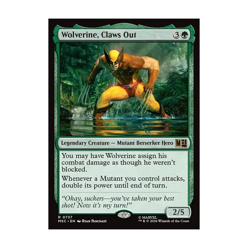 best cards for wolverine mtg Commander Deck EDH Deck Wolverine, There Is 100 Magic  Moonveil Games instead tap him MTG Proxy Marvel Secret Lair:
