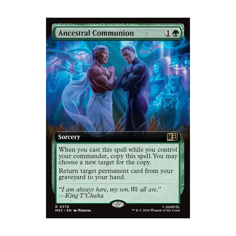 Ancestral Communion (Extended Art) - Marvel Super Heroes Commander (Near Mint)