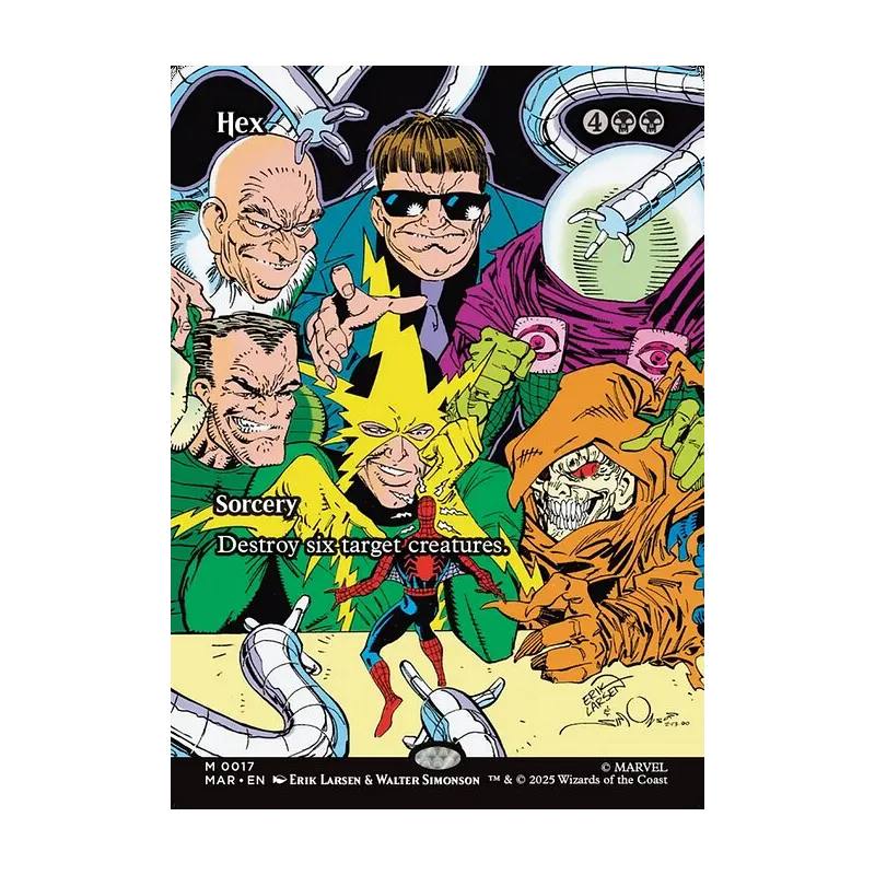 Hex (Borderless) - Marvel Universe (Near Mint)