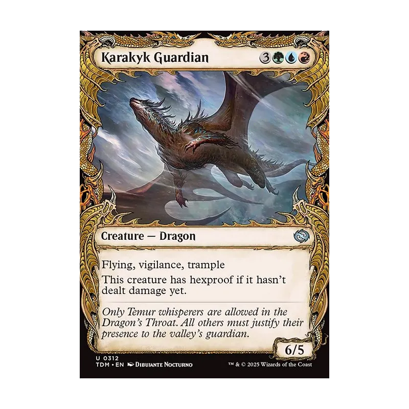 Karakyk Guardian (Showcase) - Tarkir: Dragonstorm (Near Mint)