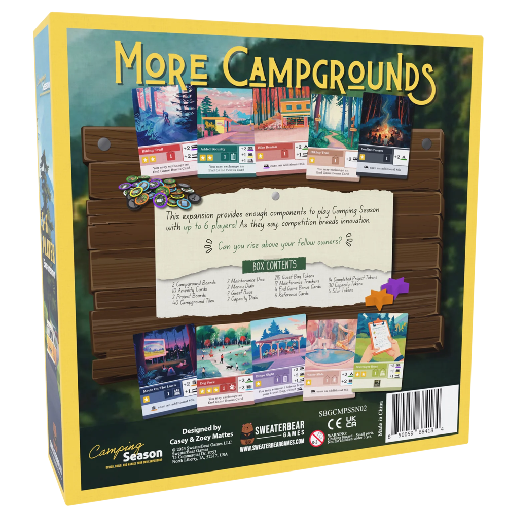 Camping Season: 5-6 Player Expansion (Standard Edition) (New Arrival)