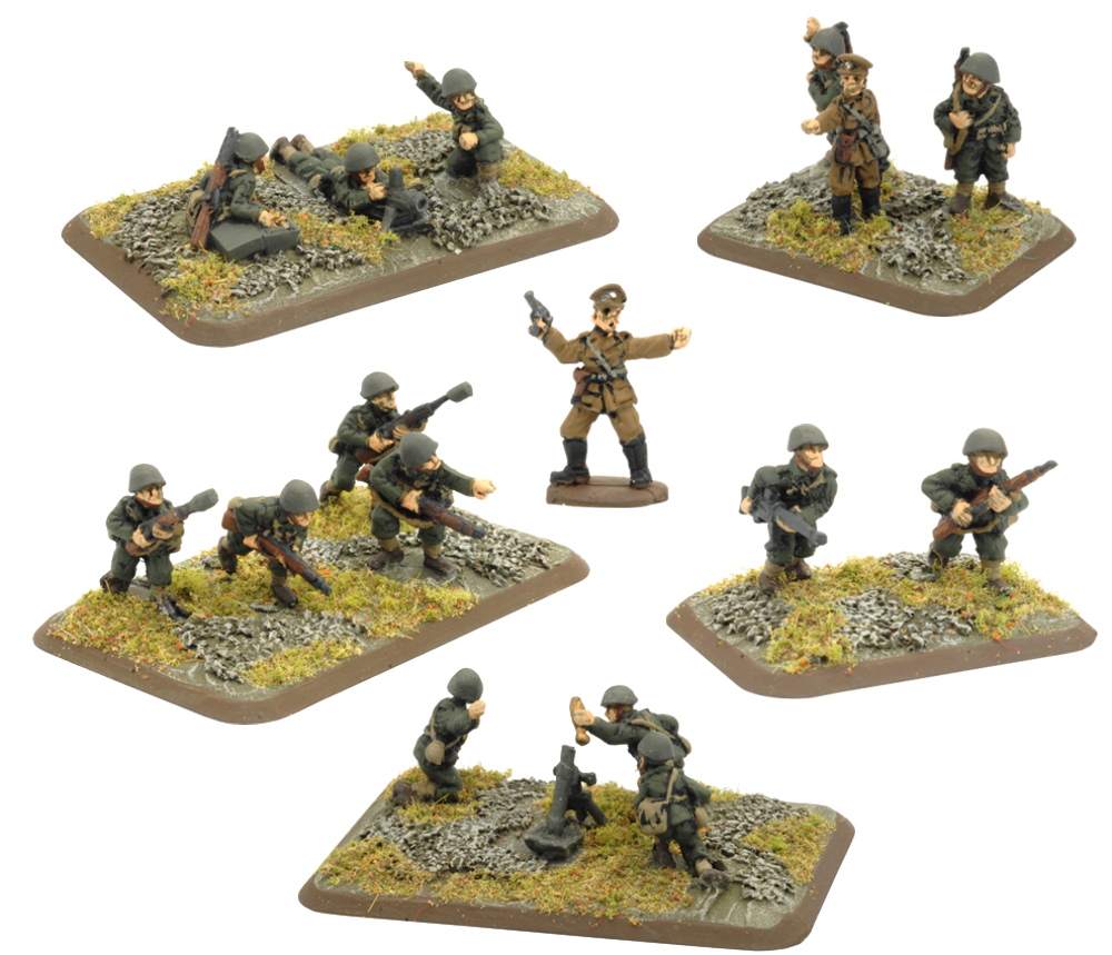 Flames of War: WW2 - Etaireia Pezikoy HQ