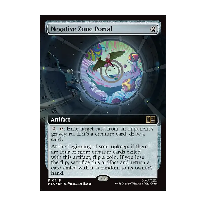 Negative Zone Portal (Extended Art) - Marvel Super Heroes Commander (Near Mint)
