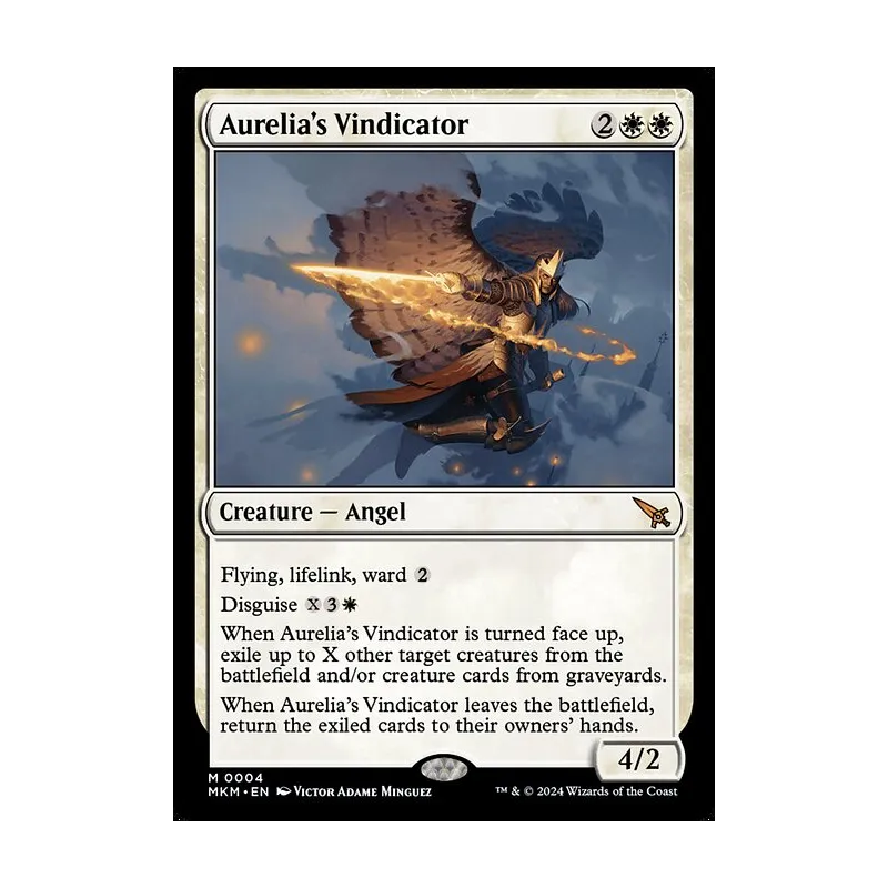 Aurelia's Vindicator - Murders at Karlov Manor (Near Mint)