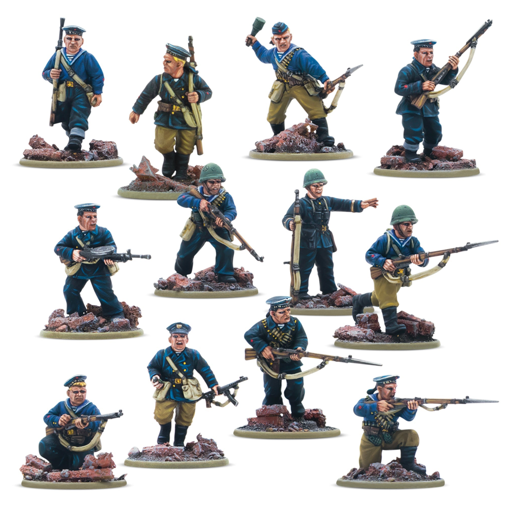 Bolt Action: Soviet Naval Brigade Squad (2026) (Preorder)