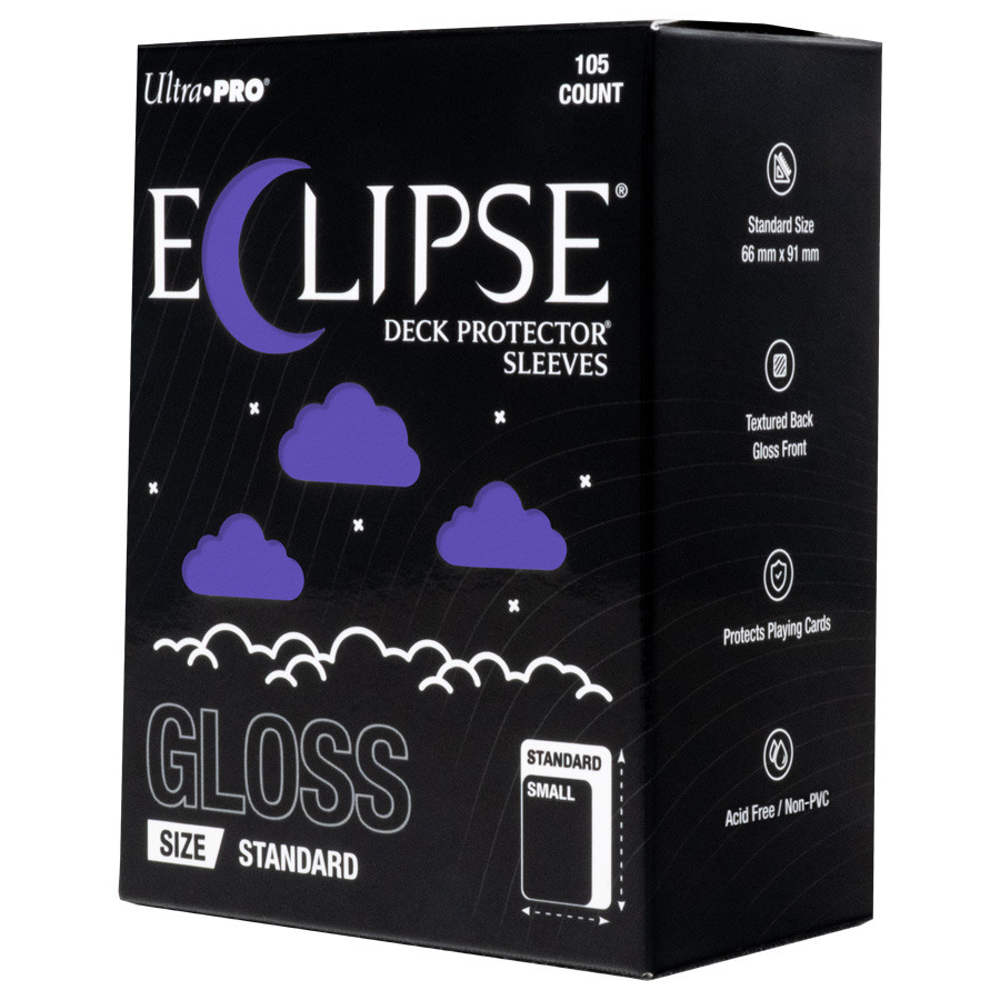 Deck Protector Sleeves: Eclipse Gloss - Royal Purple (105) (Preorder)