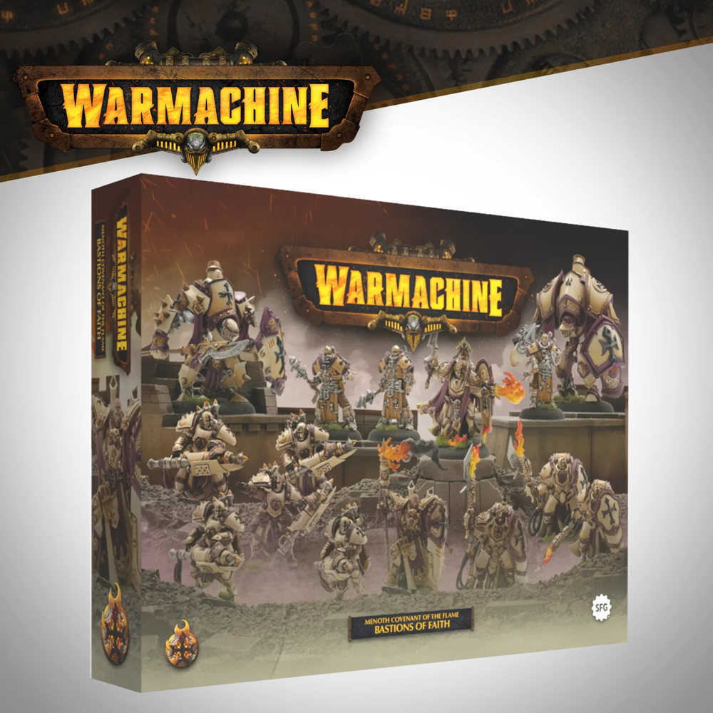 Warmachine: Menoth Covenant of the Flame - Bastions of Faith (Preorder)