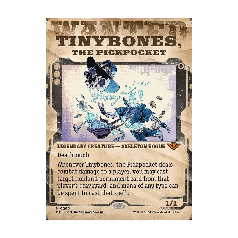 Tinybones, the Pickpocket (Showcase) - Outlaws of Thunder Junction (Near Mint)