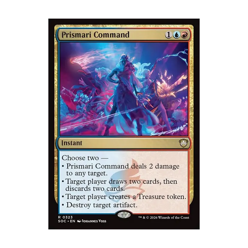 Prismari Command - Secrets of Strixhaven Commander (Near Mint)