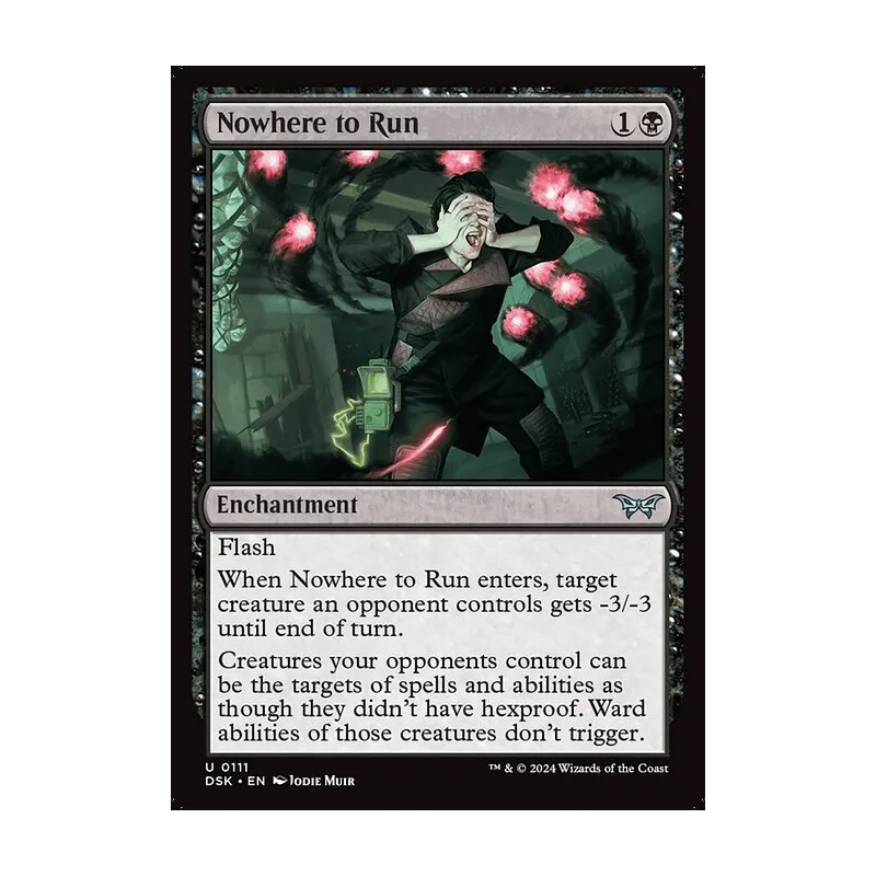 Nowhere to Run - Duskmourn: House of Horror (Near Mint)