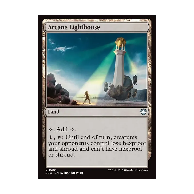 Arcane Lighthouse - Secrets of Strixhaven Commander (Near Mint)