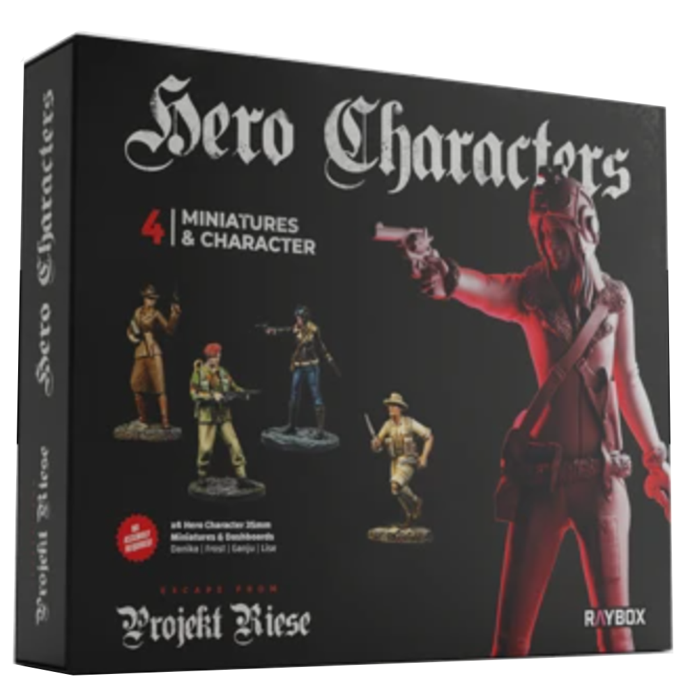 Escape from Projekt Riese: Hero Characters (New Arrival)