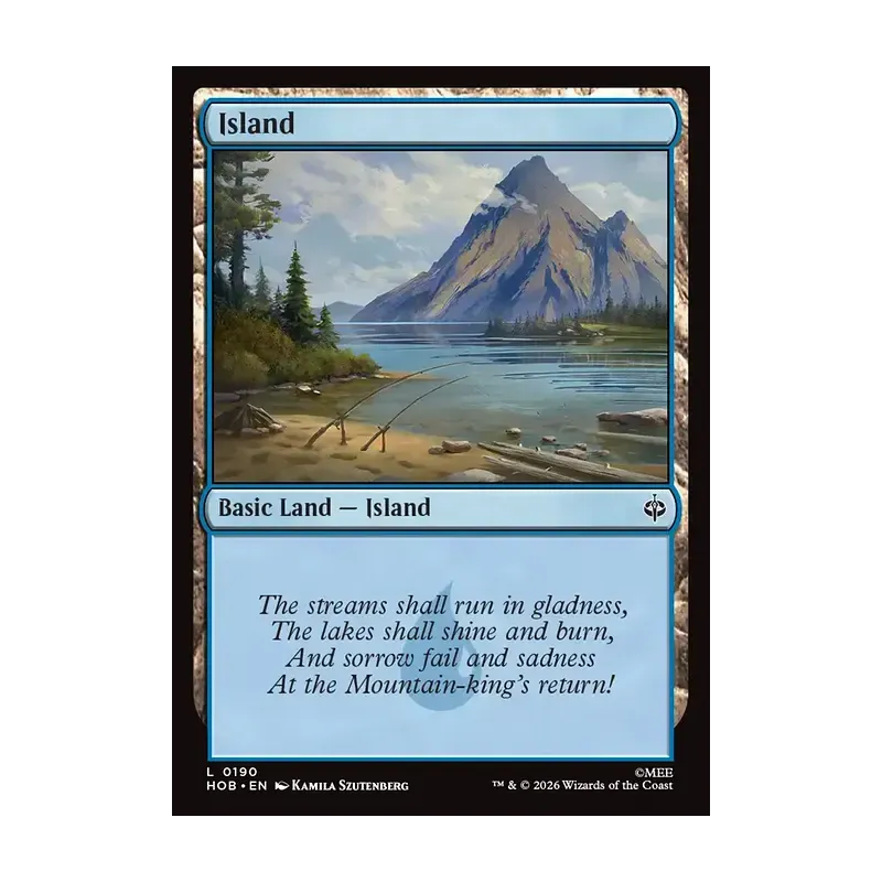 Island (0190) - The Hobbit (Near Mint)