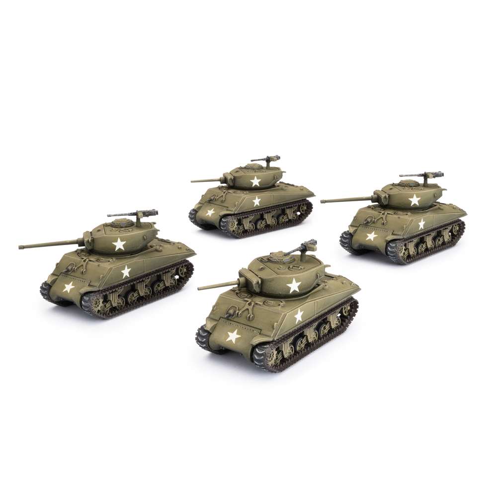 Flames of War WW2: American - M4 Jumbo Tank Platoon