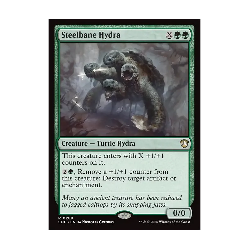 Steelbane Hydra - Secrets of Strixhaven Commander (Near Mint)