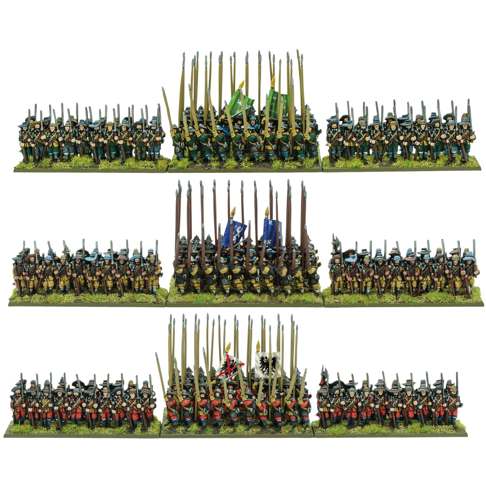 Pike & Shotte Epic Battles: Thirty Year's War Infantry Battalia