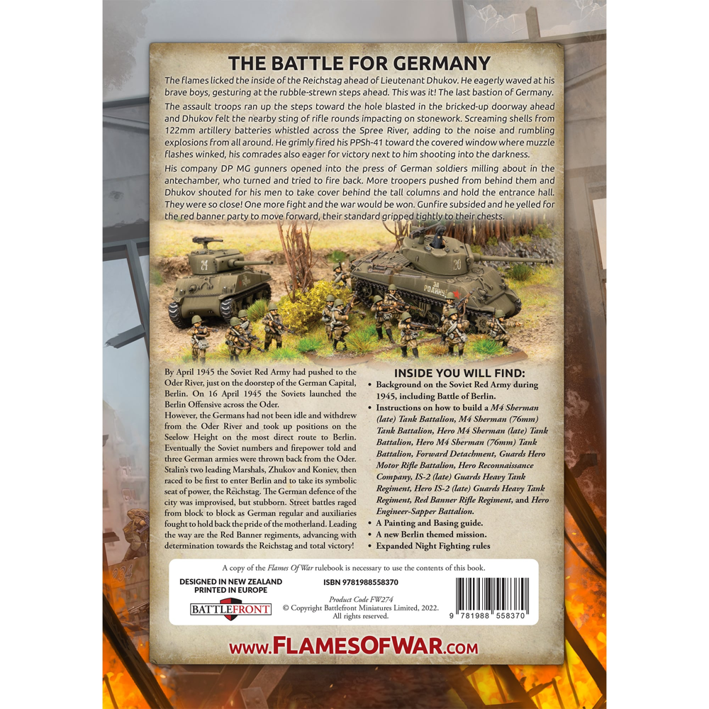 Flames of War WW2: Berlin - Soviet Rulebook