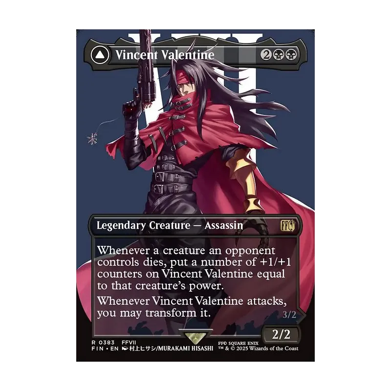 mtg final fantasy vincent Custom Proxy return it to the battlefield tapped (front face up). Vincent Valentine // Galian Beast