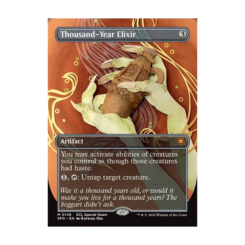 Thousand-Year Elixir (Borderless) - Special Guests (Near Mint)