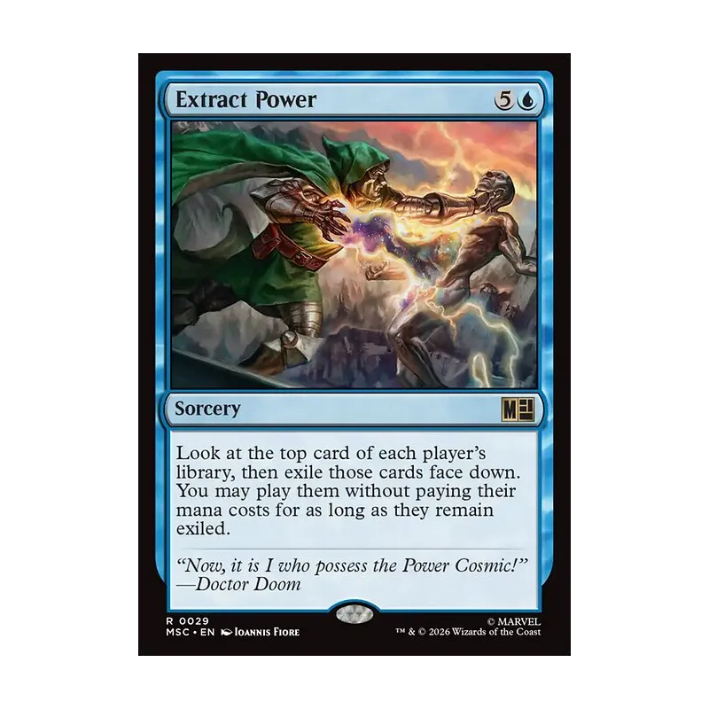 Extract Power (Surge Foil) - Marvel Super Heroes Commander (Foil Near Mint)