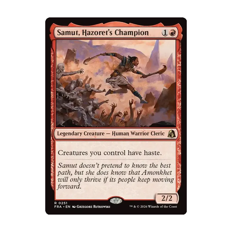 Samut, Hazoret's Champion - Reality Fracture (Near Mint)