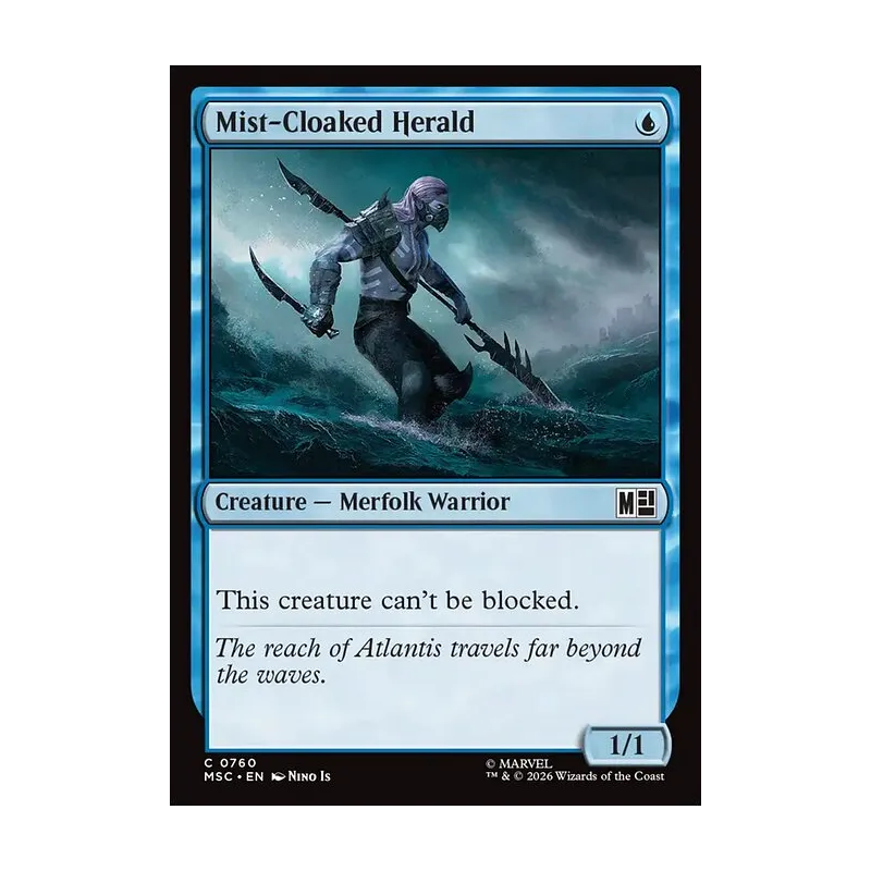 Mist-Cloaked Herald - Marvel Super Heroes Commander (Near Mint)