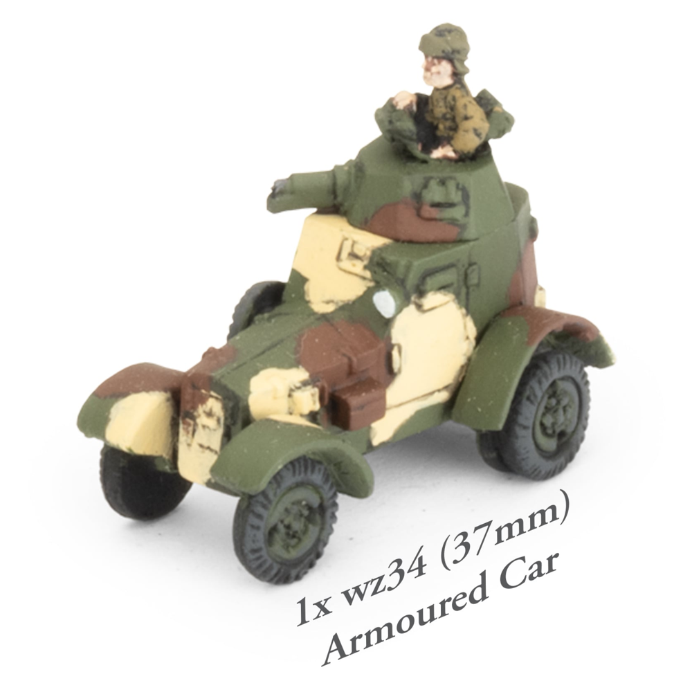 Flames of War WW2: Polish - 7TP Tank Company (Special Edition) (New Arrival)