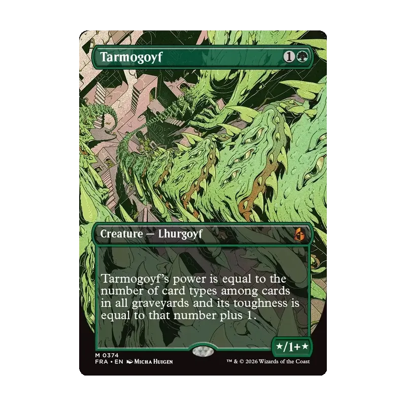 Tarmogoyf (Borderless) - Reality Fracture (Near Mint)