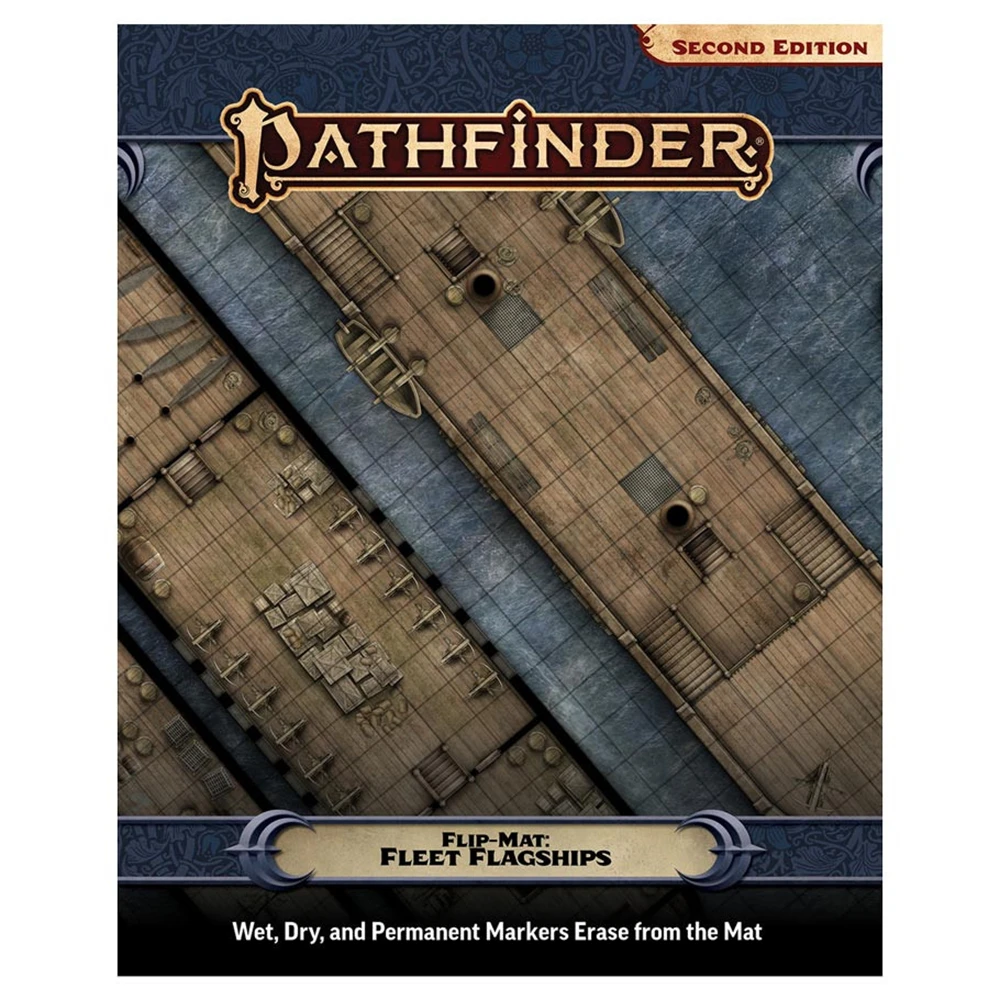 Pathfinder 2E RPG: Flip-Mat - Fleet Flagship (Preorder)