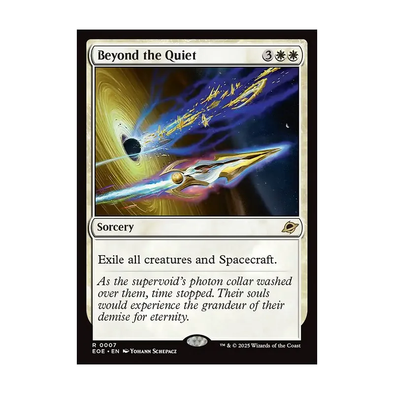 Beyond the Quiet - Edge of Eternities (Near Mint)