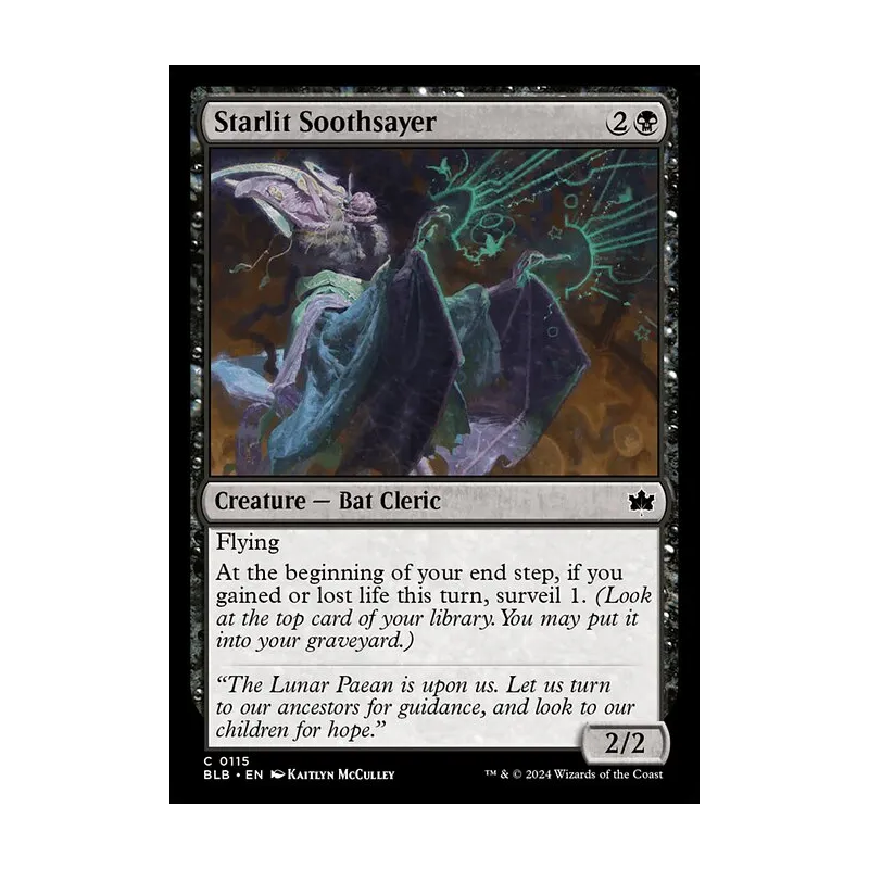 Starlit Soothsayer - Bloomburrow (Near Mint)