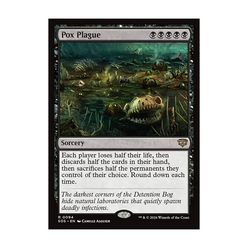 Pox Plague - Secrets of Strixhaven (Near Mint)
