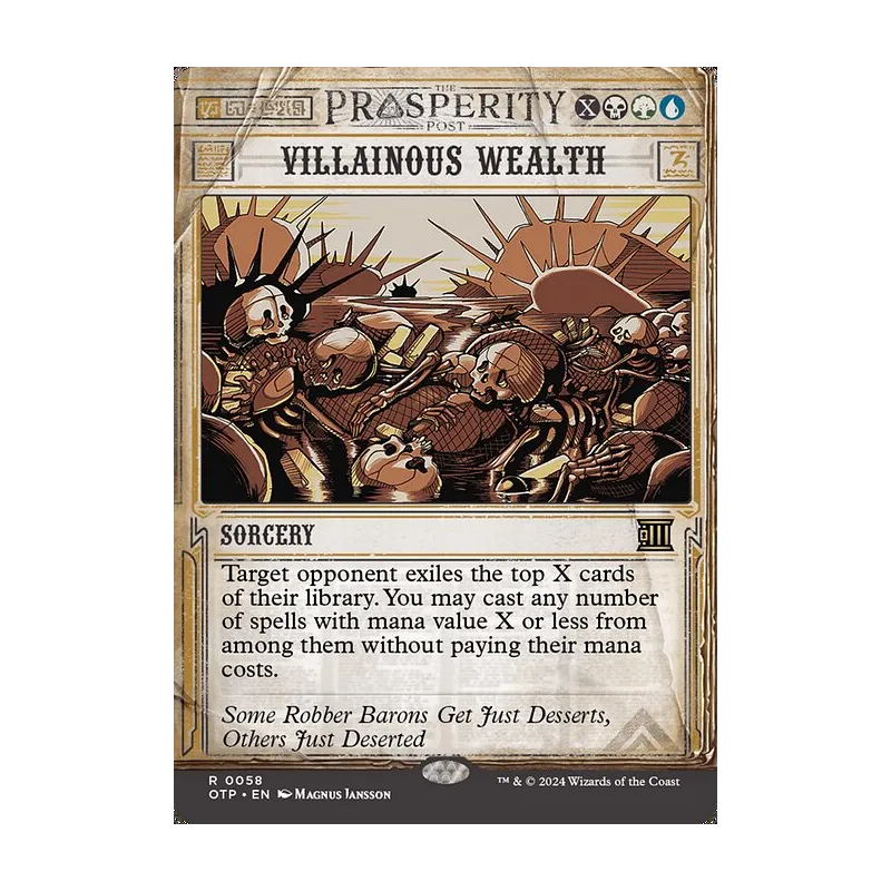Villainous Wealth - Breaking News (Near Mint)