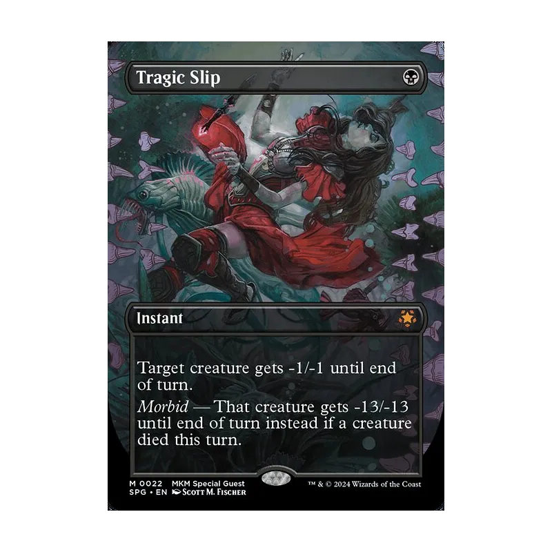 Tragic Slip (Borderless) - Special Guests (Near Mint)