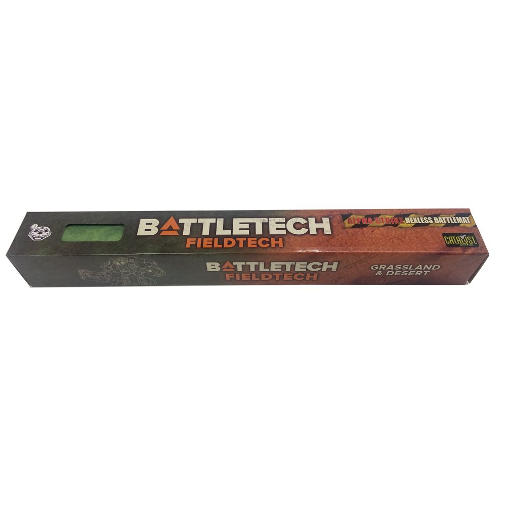 BattleTech BattleMat: FieldTech - Alpha Strike Grasslands/Desert (New Arrival)