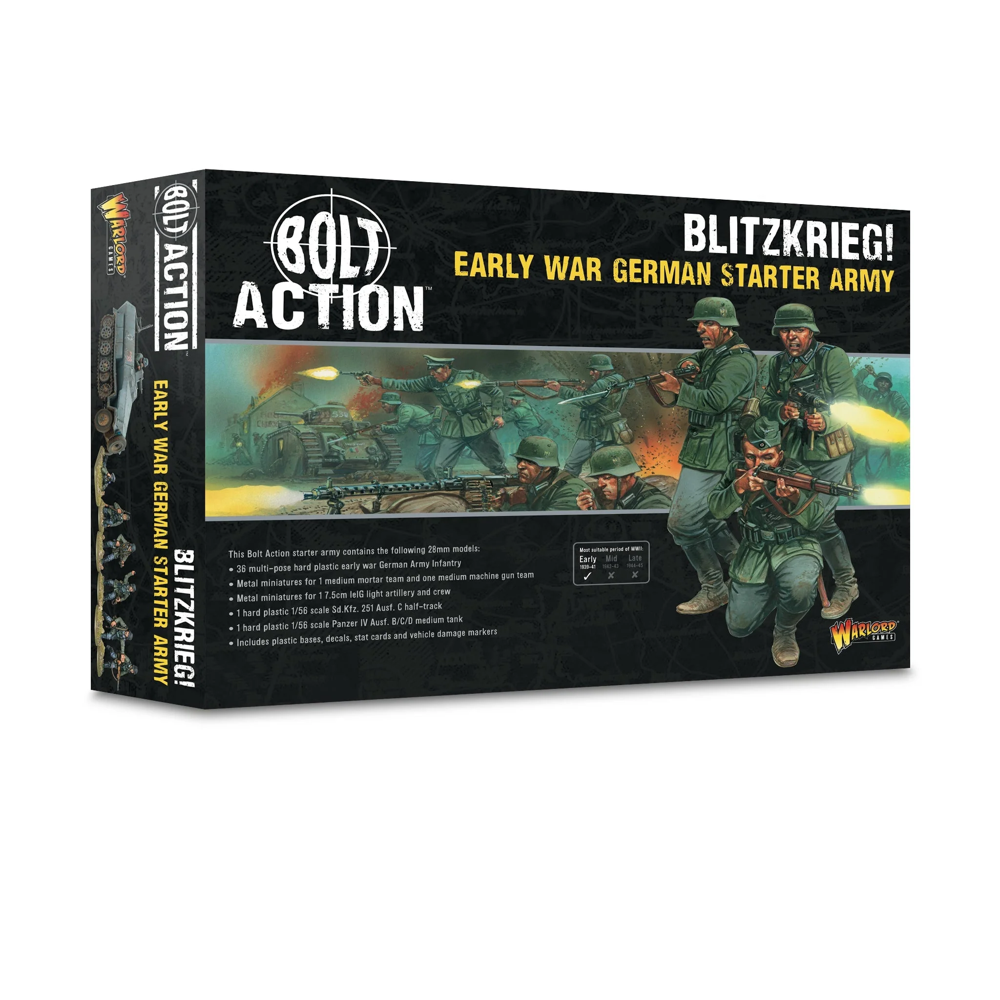 Bolt Action 3E: Blitzkrieg! - Early War German Starter Army (Preorder)