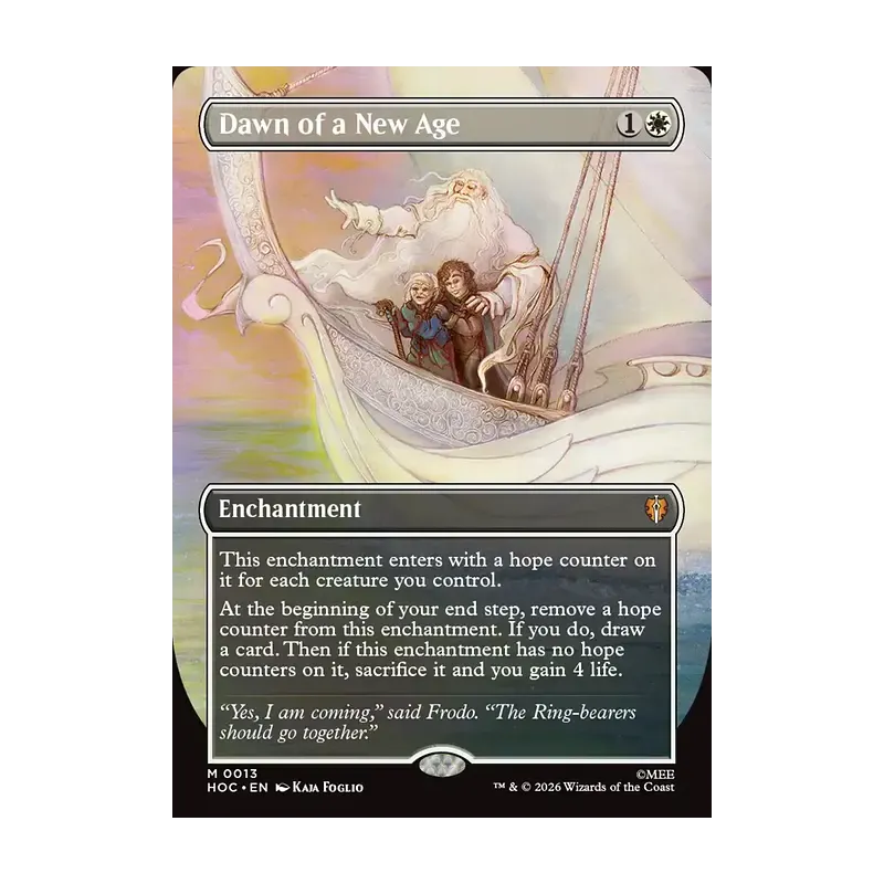 Dawn of a New Age (Borderless) - The Hobbit Eternal (Near Mint)