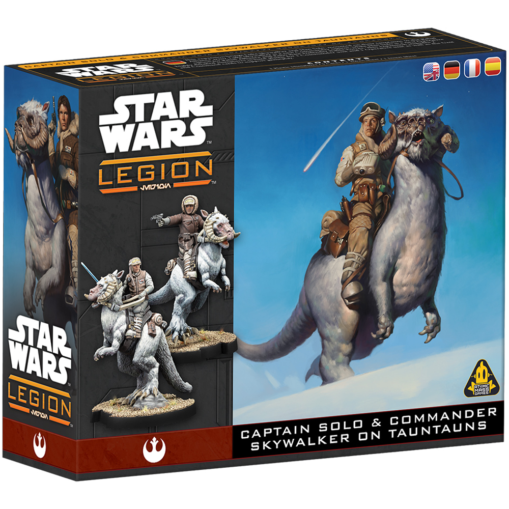 Star Wars: Legion - Captain Solo & Commander Skywalker on Tauntauns (Multilingual) (Preorder)