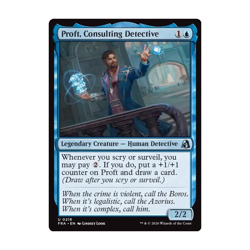 Proft, Consulting Detective - Reality Fracture (Near Mint)