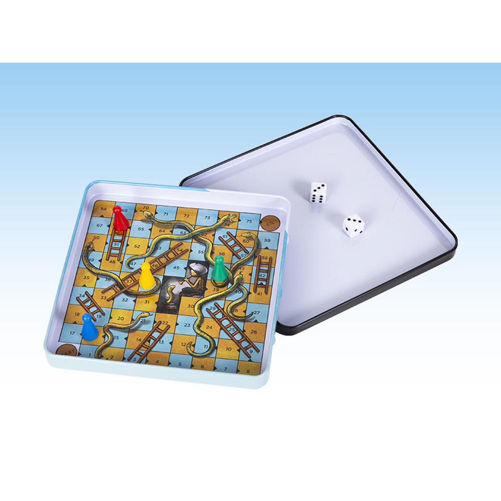 Magnetic Travel Games: Snakes & Ladders (Preorder)